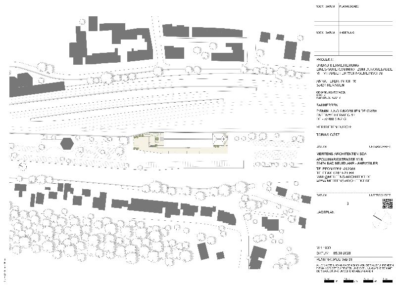Lageplan (Quelle: Mertens Architekten BDA)